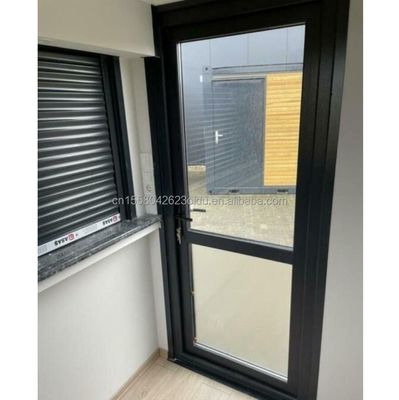 Sandwich Panel Tür Container Häuser 40ft Zwei Schlafzimmer für Glas Tür Wohnunterkunft