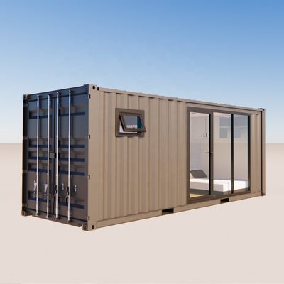 Familiencontainer Wohnhaus Wohncontainer Familien Prefab Wohnraum mit angepasster Farbe und Aluminiumlegierung Fenster