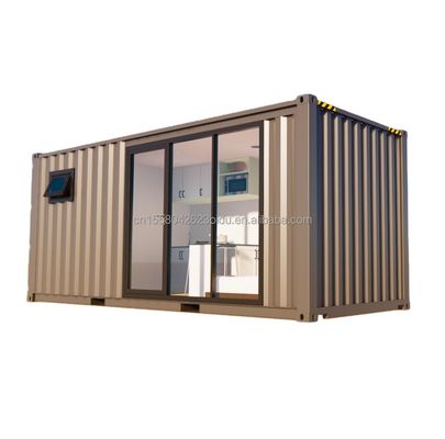 Familiencontainer Wohnhaus Wohncontainer Familien Prefab Wohnraum mit angepasster Farbe und Aluminiumlegierung Fenster