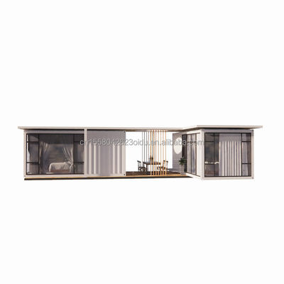 Familiencontainer Wohnhaus Wohncontainer Familien Prefab Wohnraum mit angepasster Farbe und Aluminiumlegierung Fenster