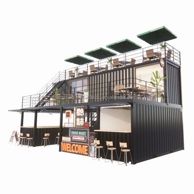 Container mit Badezimmer und Küche Moderne schnelle Bauten von modularen Fertighäusern