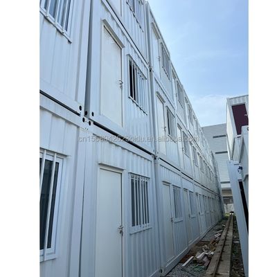 Outdoor Office Home Modular Flat Pack Vorgefertigter Stahlbehälter mit Wand 50/75/100mm Wellen-Sandwich-Panel