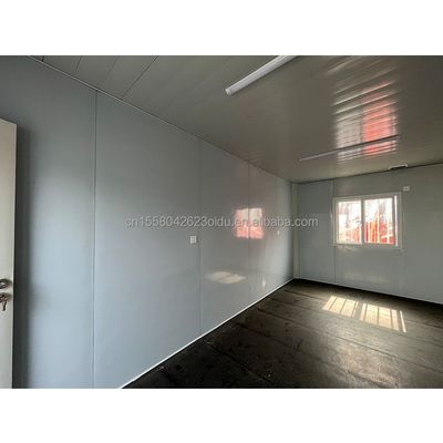 Outdoor Office Home Modular Flat Pack Vorgefertigter Stahlbehälter mit Wand 50/75/100mm Wellen-Sandwich-Panel