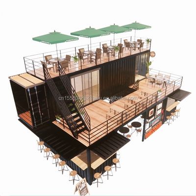 Container mit Badezimmer und Küche Moderne schnelle Bauten von modularen Fertighäusern