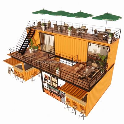 Container mit Badezimmer und Küche Moderne schnelle Bauten von modularen Fertighäusern