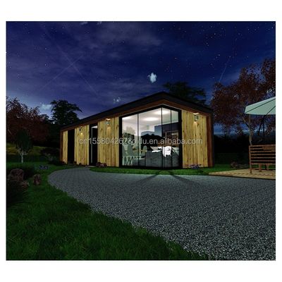 Stahlrahmen Galvanisiertes Stahl biegen 180g Modernes Design Vorgefertigtes Containerhaus für Wohnraum im Freien