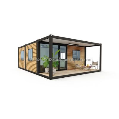 Pflanzencontainerhaus Bewegliches Fertighaus mit 50/75/100mm Wellen-Sandwich-Panel