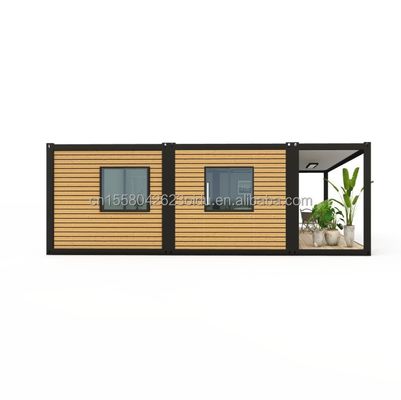 Pflanzencontainerhaus Bewegliches Fertighaus mit 50/75/100mm Wellen-Sandwich-Panel