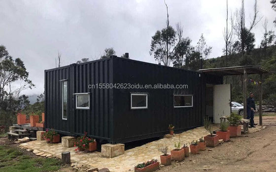 Modernes Design Flat Pack Container 20 FT Vorgefertigtes Stahlhaus für den Außenbereich oder Camping Low Cos