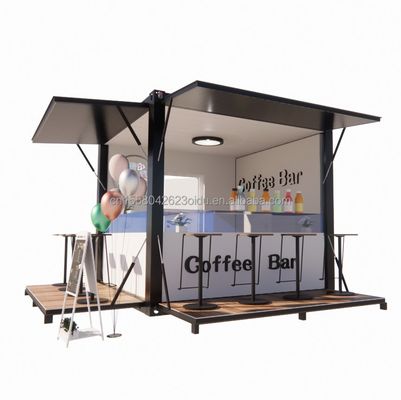 Hotel 10ft Mini Container Bar Stall im Supermarkt mit robusten Pop-up-Shop und modernem Design