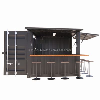 Feuchtigkeitsdichtes 10-Fuß-Mini-Pop-Up-Ladenbehälter für Cafés/Bars/Fast-Food-Restaurants/Läden/Kioske/Stände