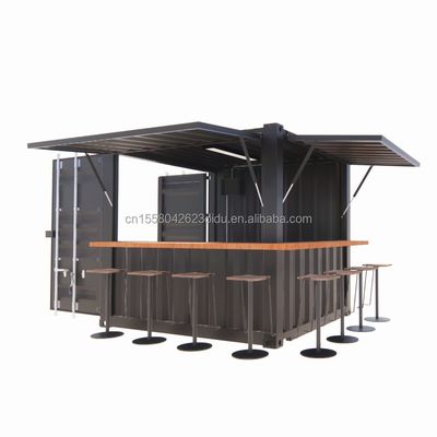 Feuchtigkeitsdichtes 10-Fuß-Mini-Pop-Up-Ladenbehälter für Cafés/Bars/Fast-Food-Restaurants/Läden/Kioske/Stände