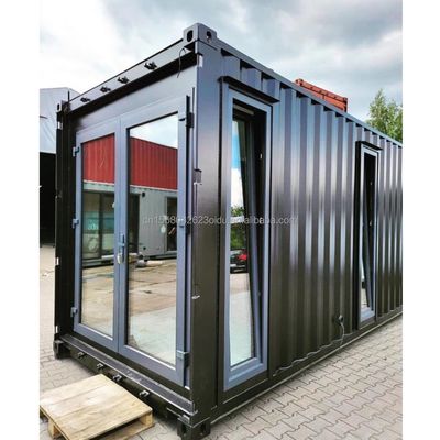 Aluminiumlegierung Fenster 40ft Container Renovierung für Familie im Garten Wohnzimmer Schlafzimmer Wohnzimmer Bad