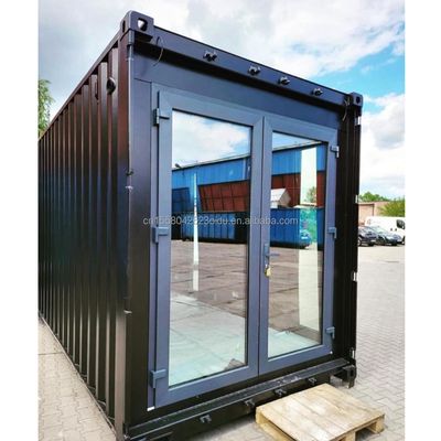 Aluminiumlegierung Fenster 40ft Container Renovierung für Familie im Garten Wohnzimmer Schlafzimmer Wohnzimmer Bad