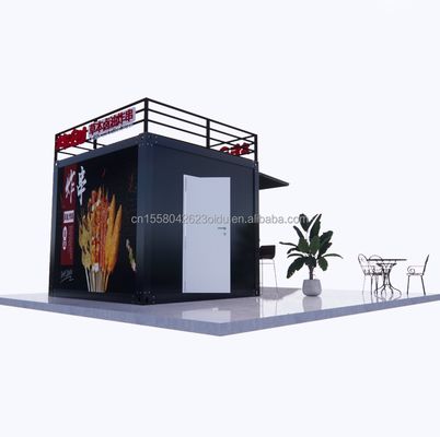 Moderner Design Stil 10ft Container Sentry Box Fast Food Truck Mobiler Kaffee Truck Bar Convenience Store