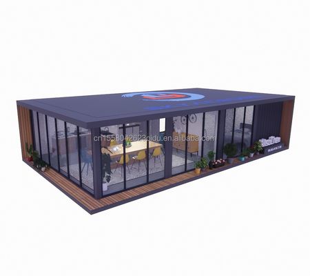 Außen 40ft oder 20ft Modern Design Erweiterbarer Container Haus Vorgefertigt Wohnhaus Vorgefertigtes Kleines Haus für lebendes Stahlmaterial