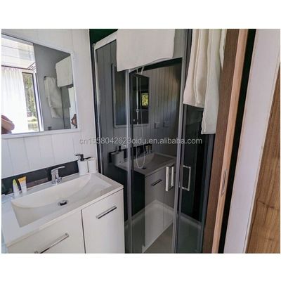 50/75/100mm Wellen Sandwich Panel Wand EU Modern Design Stahlkonstruktion Gebäude für Holzhotels oder mobile Kleines Haus Vorgefertigtes Haus