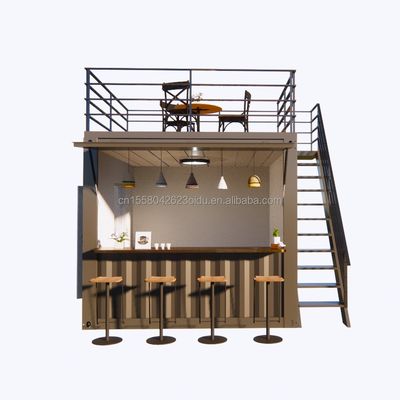Modernes Design Supermarkt Mobilbehälter Kaffeebar Häuser 10ft Mini-Popup-Shop