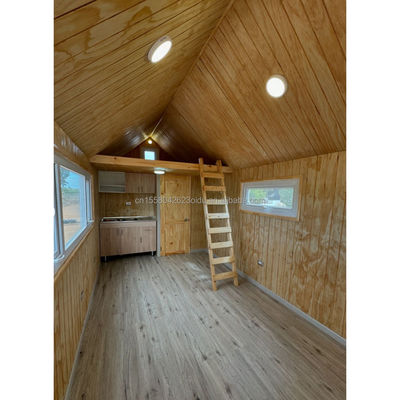 Schnelle Installation Luxusvilla Vorgefertigte Ein Rahmenhaus Stahlkonstruktion Dreieck Containerhaus mit Sandwich-Panel