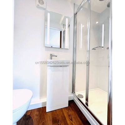 Moderner Design Stil 40ft Zwei Schlafzimmer Klappbehälter kundenspezifische Farbe und Glas Tür für das Wohnen im Freien