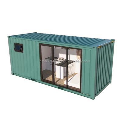 1 Modernes Design Vorgefertigtes Containerhaus für Familienpaar oder Hotel Wand 50/75/100mm Wellen Sandwich Panel