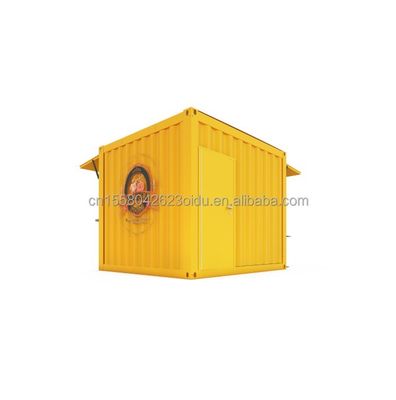Verzinkte Stahlbiegung 180g 10FT Mini-Pop-up-Shop Container Kaffeeshop/Bar/Fast-Food-Restaurant/Lebensmittelgeschäft/Kiosk/Stand