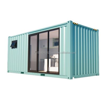 1 Modernes Design Vorgefertigtes Containerhaus für Familienpaar oder Hotel Wand 50/75/100mm Wellen Sandwich Panel