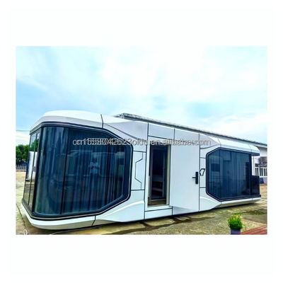 Stahlrahmen Verzinktes Stahl biegen 180g Freizeit oder Hotel Modernes Design Vorgefertigtes Kapselzimmer 20 FT 40 FT
