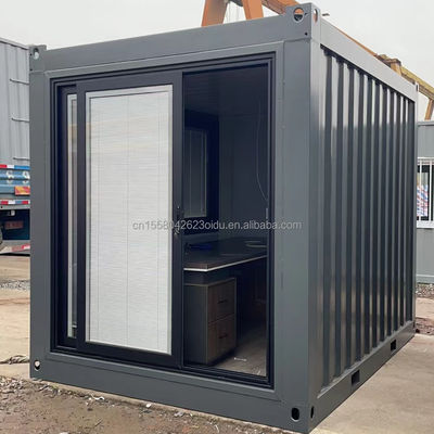 Modernes Design Badezimmer Container Büro für maßgeschneiderte mobile Lösung in 10 Fuß Seefrachtcontainer