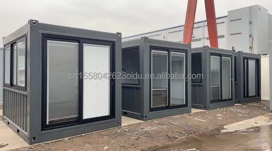 Modernes Design Badezimmer Container Büro für maßgeschneiderte mobile Lösung in 10 Fuß Seefrachtcontainer