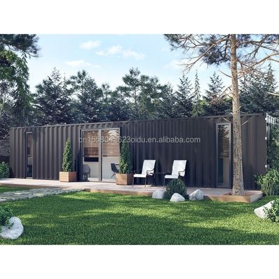 Neu beliebter 40ft modifizierter Container mit 2 Schlafzimmern und Aluminiumfenstern