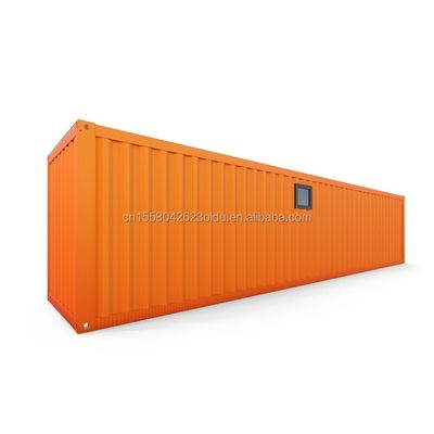 Hotel 40ft Vorgefertigter Modularer Klappbehälter Schnellbau Kleines Haus mit galvanisierten Stahlquadratrohren Hauptstruktur