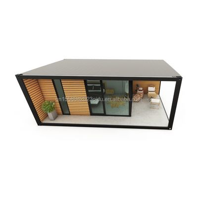 20ft/40ft Luxus modernes Holzhaus Stahlstruktur Kleines Haus Senglin Klapphaus mit individueller Farbe