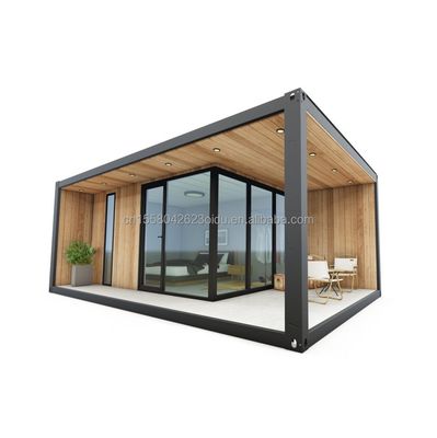 20ft/40ft Luxus modernes Holzhaus Stahlstruktur Kleines Haus Senglin Klapphaus mit individueller Farbe