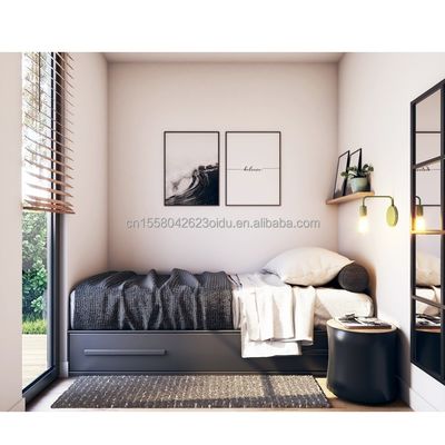 20ft modernes Luxus-Prefab-Haus Stahl Sandwich-Panel Modifizierter Versandcontainer für Outdoor-Garten-Leben Alternative