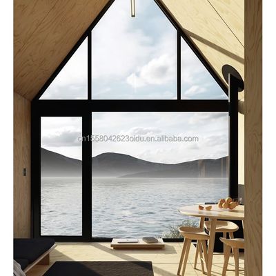 Modernes A-Dreieck-Kleinhaus Vorgefertigtes Haus Anhänger Flat Pack Stahl und Sandwich Panel Mobilhaus für Hotel oder andere Zwecke
