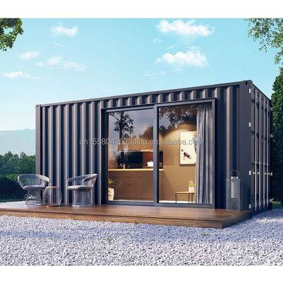 Modernes Design 20ft/40ft Luxus gefertigtes Haus Vorgefertigtes Versandcontainer Zuhause Häuser EU Portable 20ft Erweiterbares Haus