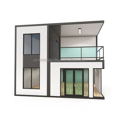 Aluminiumlegierung Fenster Chinesischer Design Stil Stahlstruktur Luxus Villahaus mit Anpassungsmöglichkeiten