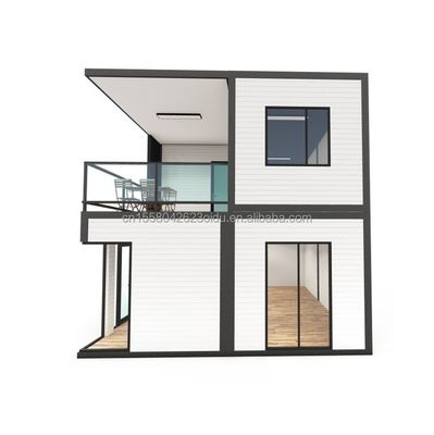Aluminiumlegierung Fenster Chinesischer Design Stil Stahlstruktur Luxus Villahaus mit Anpassungsmöglichkeiten
