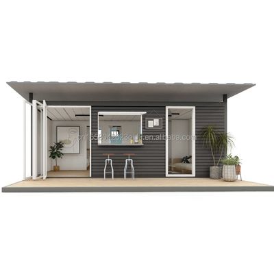 EU Zwei Schlafzimmer mit Küche Wohnzimmer Badezimmer Design 2024 Stil Abnehmbares Mobilhaus