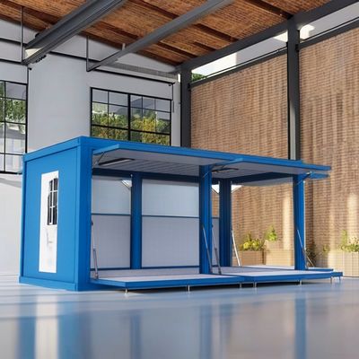 angepasste Farbe 10ft 20ft Erweiterbare Container Shop Pop-up Food Truck Vorgefertigte Häuser für Bar Shop Kaffeehandel Aktivität Bar