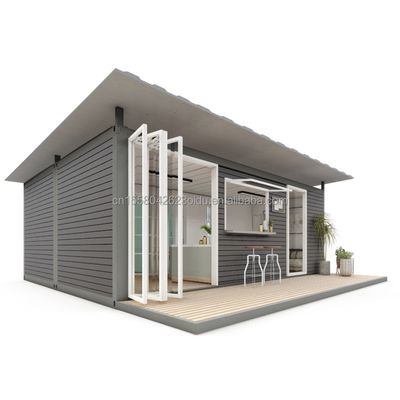 EU Zwei Schlafzimmer mit Küche Wohnzimmer Badezimmer Design 2024 Stil Abnehmbares Mobilhaus