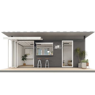 EU Zwei Schlafzimmer mit Küche Wohnzimmer Badezimmer Design 2024 Stil Abnehmbares Mobilhaus