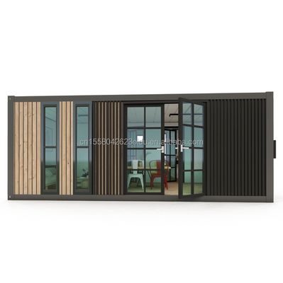 Anpassbares, abnehmbares Mobilhaus EU Zwei Schlafzimmer Zwei 20 Fuß vorgefertigtes Containerhaus für persönliches Wohnen