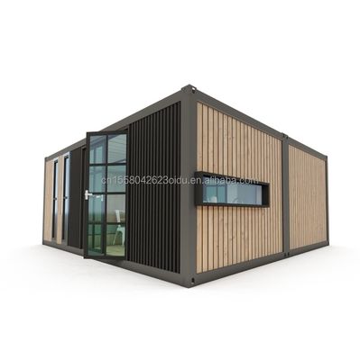 Anpassbares, abnehmbares Mobilhaus EU Zwei Schlafzimmer Zwei 20 Fuß vorgefertigtes Containerhaus für persönliches Wohnen