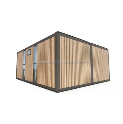 Anpassbares, abnehmbares Mobilhaus EU Zwei Schlafzimmer Zwei 20 Fuß vorgefertigtes Containerhaus für persönliches Wohnen