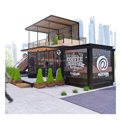 Modernes Design, Farbe, Vorgefertigter Behälter, Milch-Tee-Shop, Kaffeeshop, Kaffeeladen, Häuser, Kleines Modular-Containerhaus