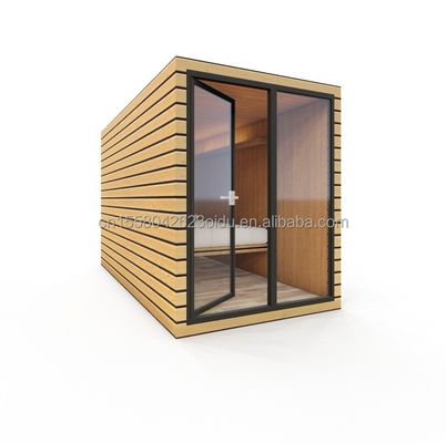 Luxuriöser Stil Holz vorgefertigte Blockhütte für abnehmbare Container Wohnung Einfaches vorgefertigtes Stahlhaus