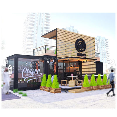Modernes Design, Farbe, Vorgefertigter Behälter, Milch-Tee-Shop, Kaffeeshop, Kaffeeladen, Häuser, Kleines Modular-Containerhaus