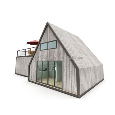 Moderne Containerhäuser Vorgefertigte Portable Kleine Häuser Modulare Häuser Leichtstahl Villa Vorgefertigte Häuser
